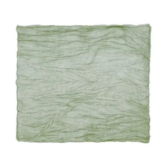 Unique Bargains Washable Polyester Place Mats Green 12 Pcs image {6}