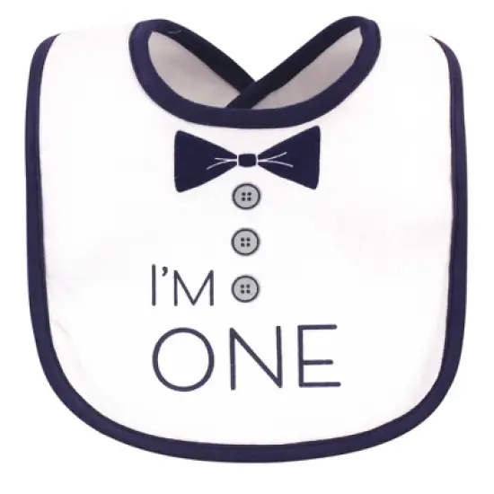 Hudson Baby Infant Boy Cotton Bibs 12pk, Brand New, One Size image {12}