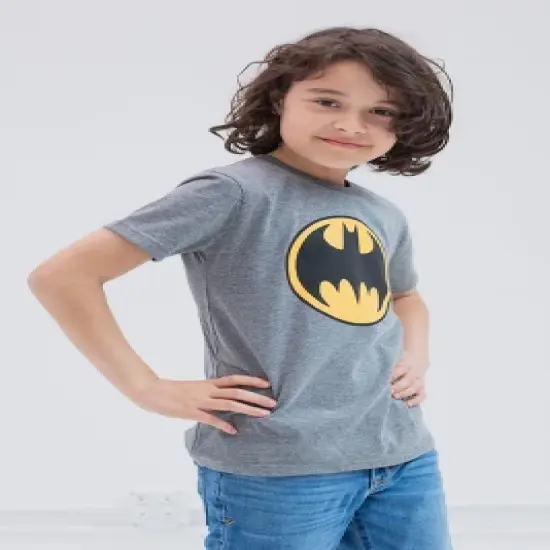 DC Comics Justice League The Flash Superman Batman 3 Pack T-Shirts Toddler image {7}