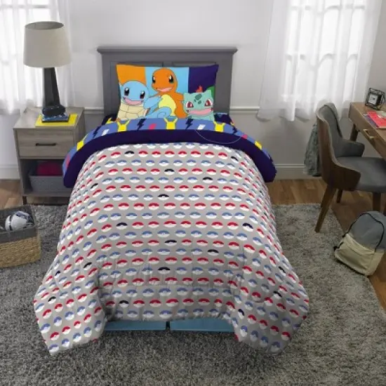 Twin Pokemon Groove Reversible Kids' Comforter image {2}
