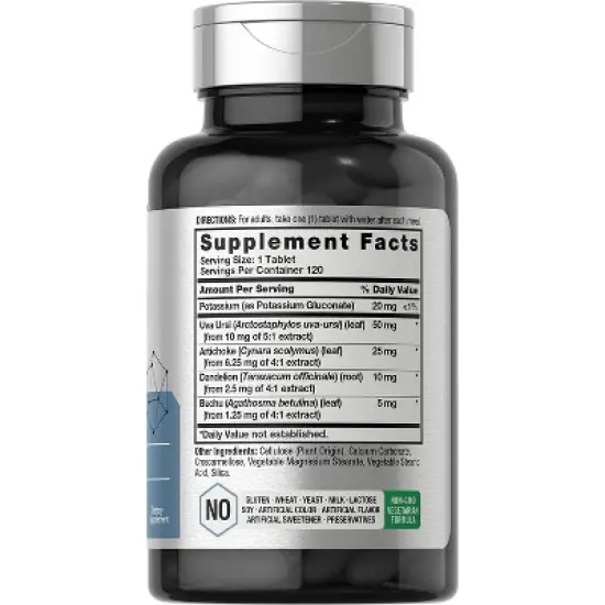 Horbaach Water Pills | 120 Vegetarian Tablets image {1}