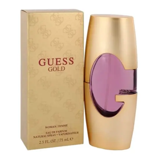 GUESS Gold Eau de Parfum for Women 2.5 oz Spray | Elegant Feminine Scent with Mandarin, Jasmine, Water Lily & Sandalwood | Long-Lasting Fragrance image {4}