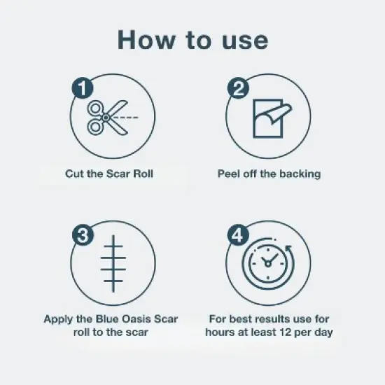 Silicone Scar Sheets, Scar Tape for Surgical Scars, 120" x 1.6" Roll - C-Section, Tummy Tuck, Keloid Scar Treatment, As Post Surgical Cream, Gel image {5}