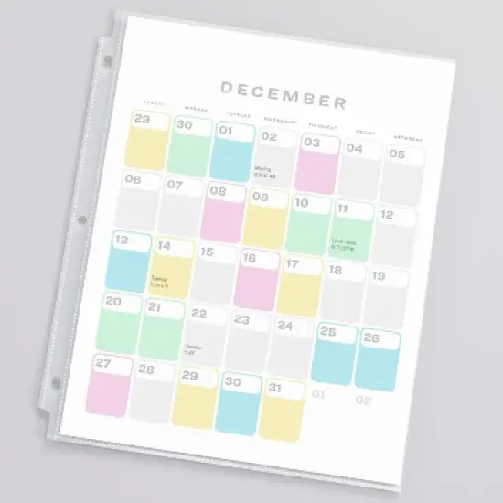 Avery Economy Weight Sheet Protectors, Acid Free, 8-1/2" x 11", 100-Count, Clear, 5 Pack (75202) image {6}