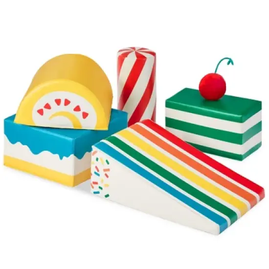 Best Choice Products 5-Piece Kids Climb & Crawl Soft Foam Block Playset Structures for Child Development image {8}