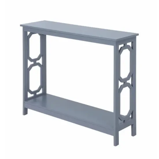 Omega Console Table with Shelf - Breighton Home image {4}