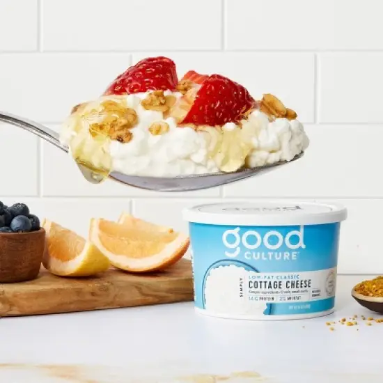 Good Culture 2% Milkfat Simply Cottage Cheese - 16oz image {4}
