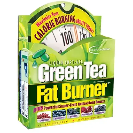 Applied Nutrition Weight Loss Supplements Green Tea Fat Burner Softgel 30ct image {2}