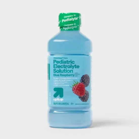 Blue Raspberry Oral Electrolyte Solution - 33.8 fl oz - up&up&trade; image {6}