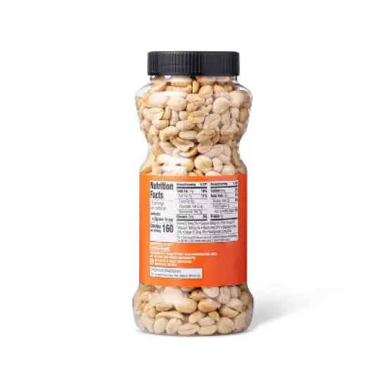 Unsalted Dry Roasted Peanuts - 16oz - Good & Gather&trade; image {1}