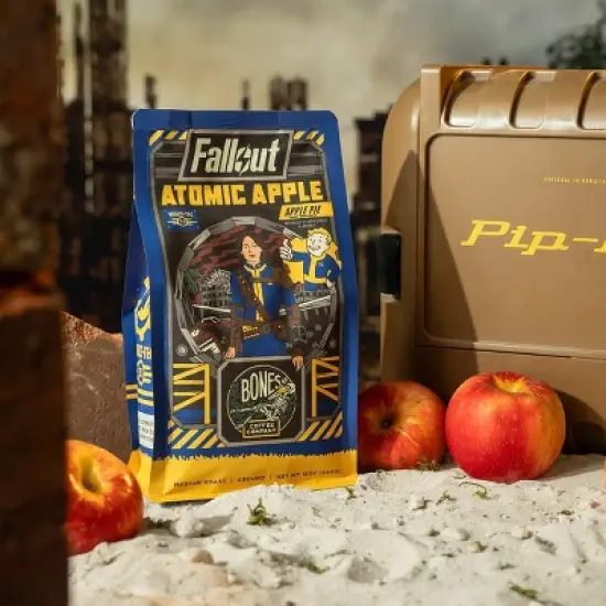 Bones Coffee Company Atomic Apple 12 oz (Whole Bean) image {2}