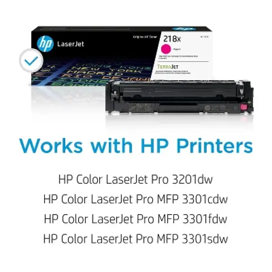 HP 218X Magenta High Yield Toner Cartridge Prints Up to 2500 Pages (W2183X) image {1}