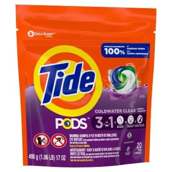 Tide Pods Laundry Detergent Pacs - Spring Meadow  image {2}
