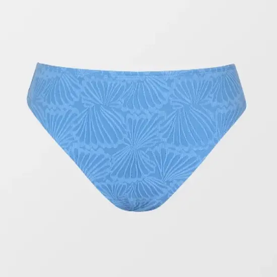 Women's High Waist Textured Bikini Bottom - Cupshe image {6}