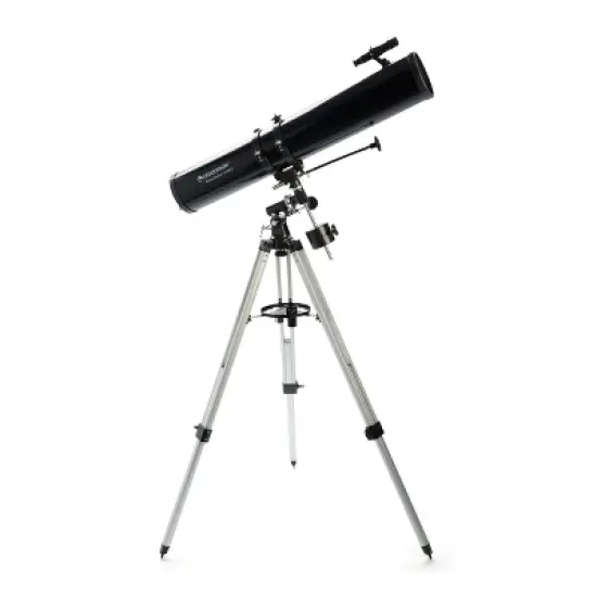 Celestron PowerSeeker 114EQ Telescope with Basic Smartphone Adapter - Black image {3}