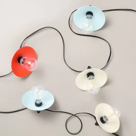 10ct LED Wired Indoor/Outdoor Shade String Lights - Hearth & Hand&trade; with Magnolia image {3}