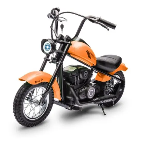 Electric Dirt Bike for Kids: 15MPH, 150lb Max, 24V/300W Motor, 2-Speed, LED Lights, Air Tires image {11}