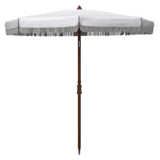 Estonia 6.5 Ft Fringe Beach Umbrella - PAT8500 - Safavieh image {5}
