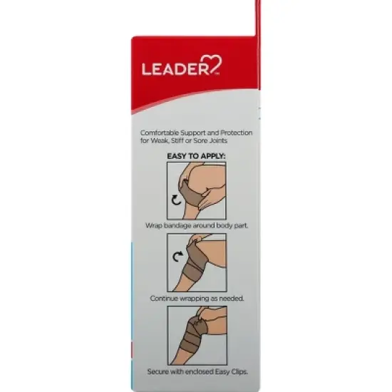 Leader Elastic Clip Bandage 6 inches 1 ea image {7}