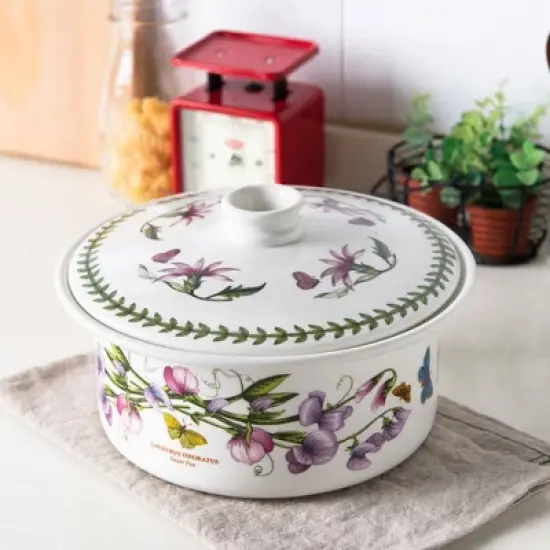 Portmeirion Botanic Garden 3 Pint Covered Casserole (Sweet Pea) image {2}