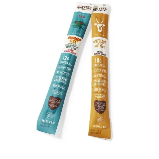 DMSnacks Deluxe Nuts & Exotic Meat Box &ndash; Wild Game Jerky, BBQ Almonds, Texas Peanuts, Spicy & Pepper Beef Sticks, Gourmet Protein Snack Gift Set image {3}