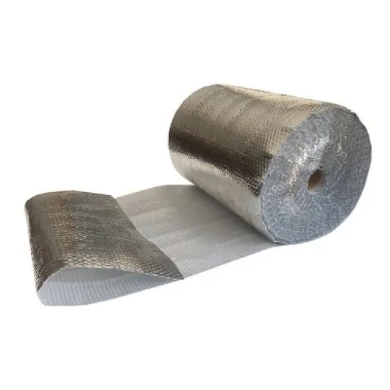 UOFFICE One-Sided Thermo Insulated Bubble Roll, 24" x 125' Wrap image {2}