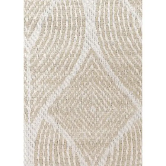 Cool Tropics Beige Indoor Outdoor Pillow image {3}