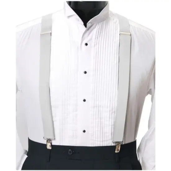 Men's X-back Metal Clip Fastening Suspenders image {11}