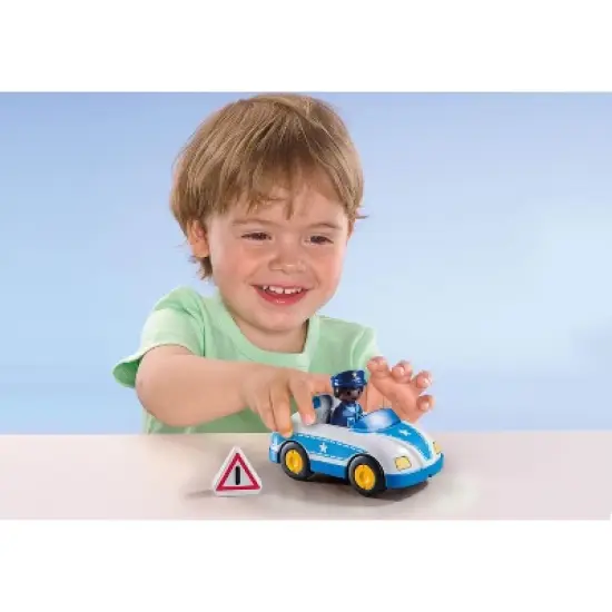 Playmobil 1.2.3. Police Car image {1}