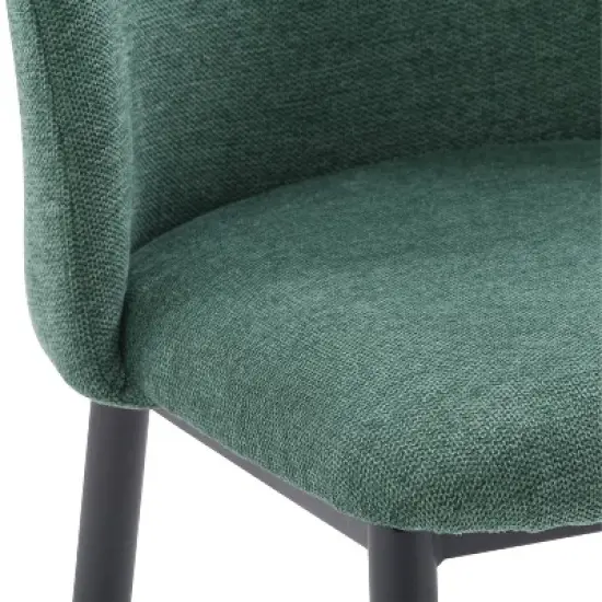 Nash Side Chair with Black Legs - CorLiving image {7}