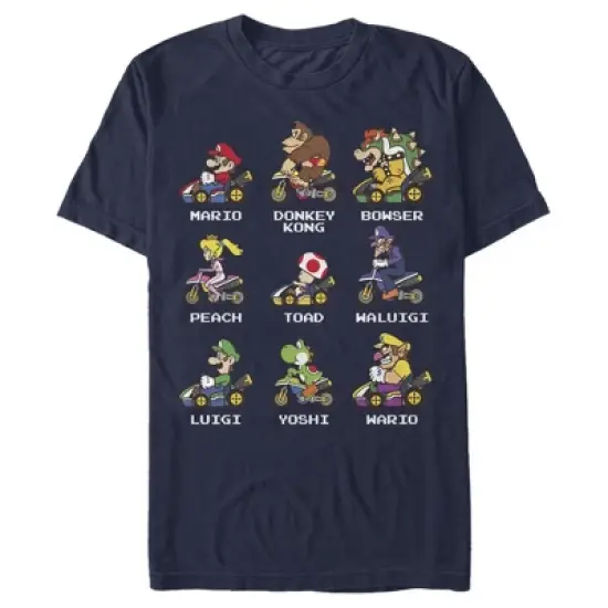 Men's Nintendo Mario Kart Cast T-Shirt image {5}