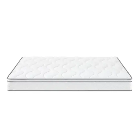 Wooakway Queen Size 79.9" L 59.8" W 12" H Hybrid Mattress in a Box with Gel Memory Foam Individually Wrapped Pocket Coils Innerspring image {3}