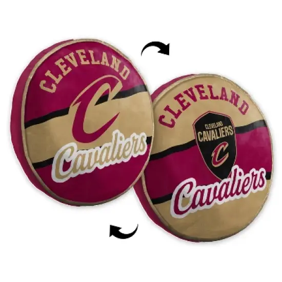 NBA Cleveland Cavaliers 15'' Varsity Cloud Pillow image {2}