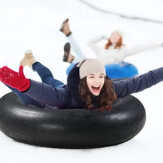 Bradley heavy duty TWO (2) PACK 44" #85146 butyl rubber innertubes for sledding; Inner tubes for pool closing and for floating on the river. image {5}