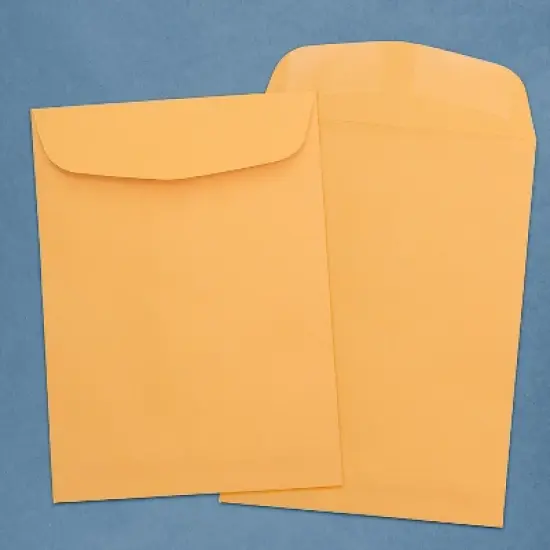 JAM Paper 7.5 x 10.5 Open End Catalog Envelopes Brown Kraft Manila 29215A image {3}