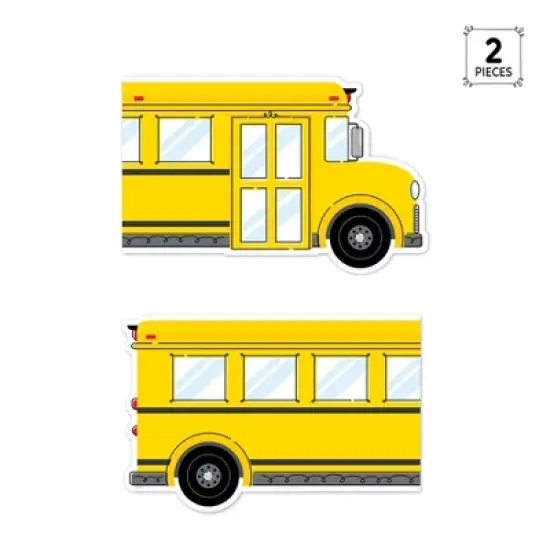 Creative Teaching Press&reg; Core Decor School Bus Giant Banner, 65-3/8" x 21-1/4" image {1}