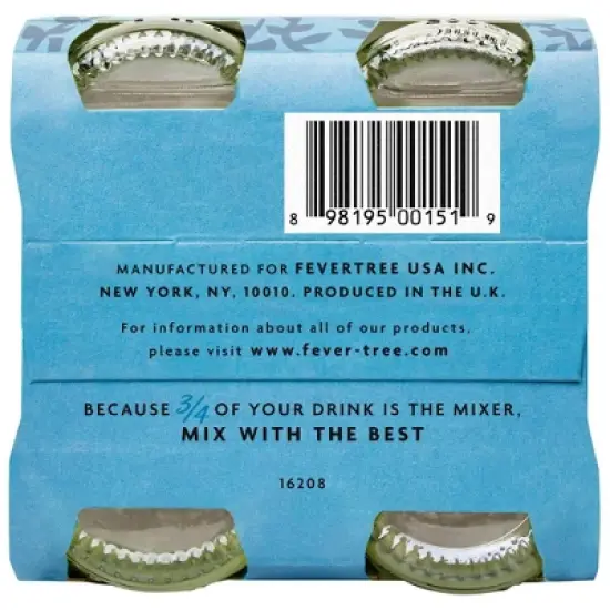 Fever-Tree Mediterranean Tonic - 4pk/200ml Bottles image {6}