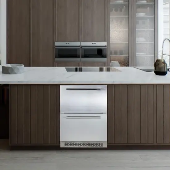 24 inch Undercounter Refrigerators with Weatherproof Full Stainless Steel Body image {7}