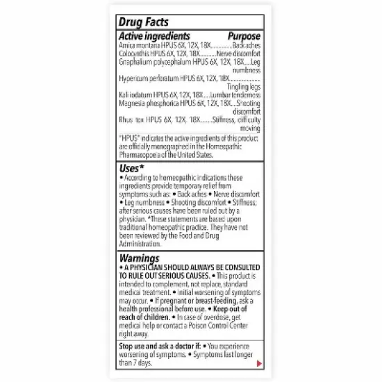 The Relief Products Sciatica Therapy Tablets, 70 Count image {1}