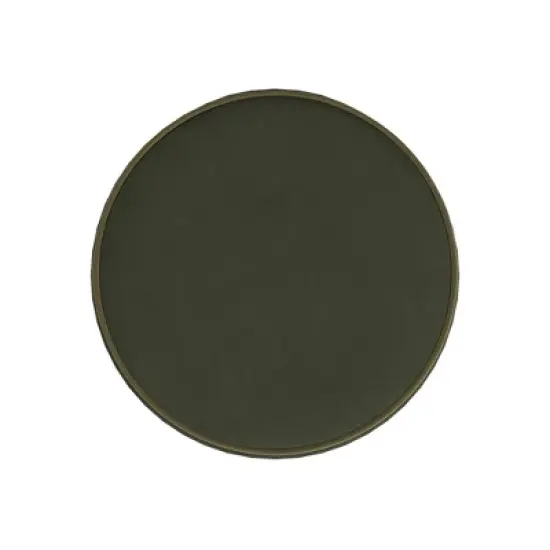 HomePop Ava Velvet Ottoman with Storage Green image {2}