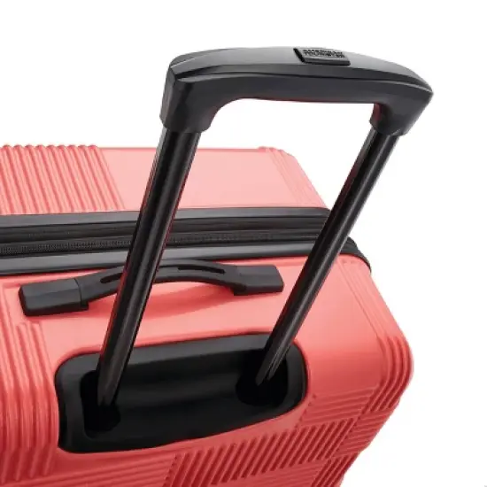American Tourister NXT Checkered Hardside Carry On Spinner Suitcase image {5}
