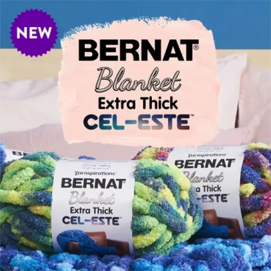 Bernat Blanket Extra Thick Cel-Este 12 pack-Andromeda Purple image {1}