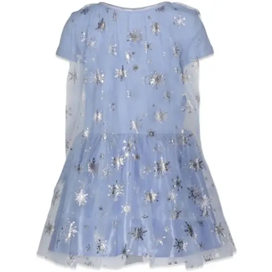 Disney Frozen Princess Anna Elsa Girls Cosplay Costume Gown and Headband Toddler  image {3}