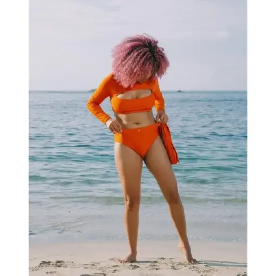 Women's Lydia Belted Bikini Bottom - MIGA Swimwear image {3}