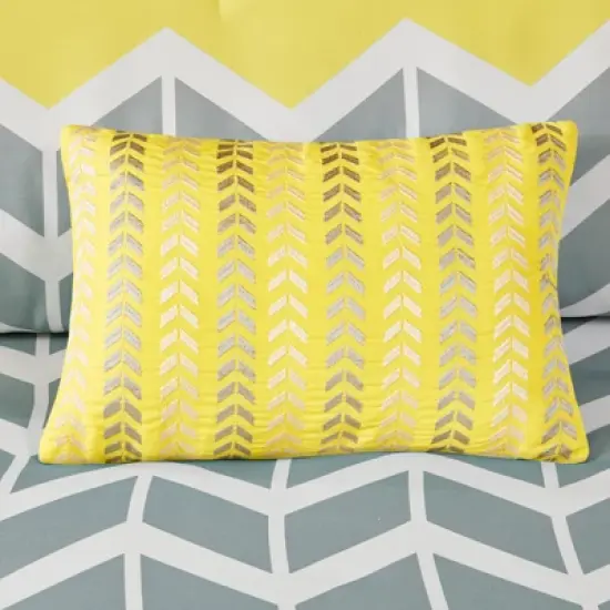 Intelligent Design Darcy Comforter Set Chevron image {6}