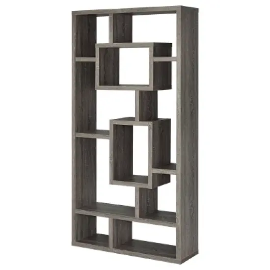 Howie 10 Shelf Bookcase - Coaster image {7}