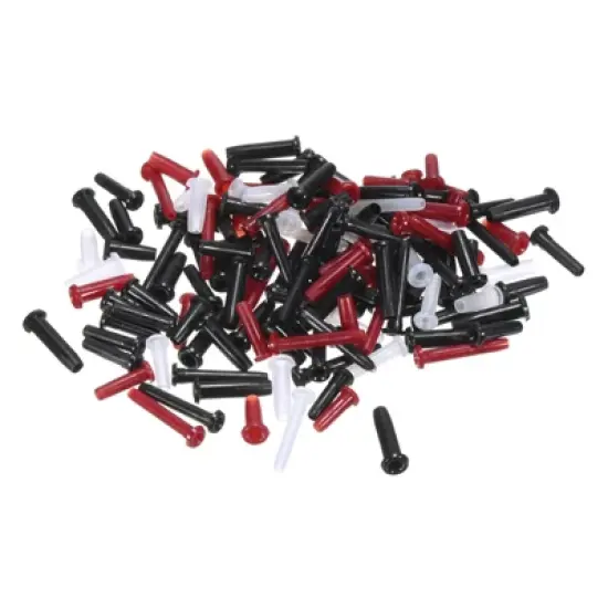 Unique Bargains Nylon Eyelets Replacement Badminton Stringing Accessories Racquet Grommets Multicolor 2 Packs image {5}