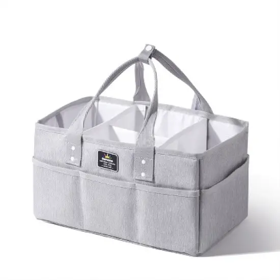 Gray Diaper Caddy Organizer image {6}