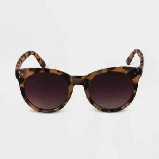 Women's Plastic Round Sunglasses - A New Day&trade; image {3}