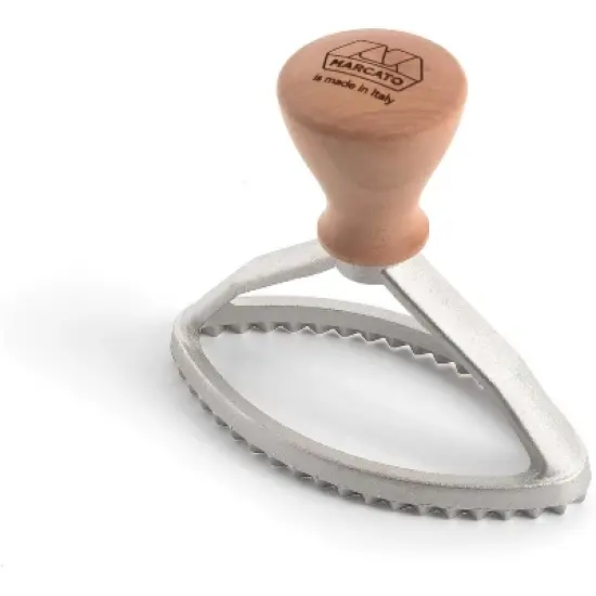 Marcato Classic Ravioli Maker Stamp, Oval, 4-Inch image {3}